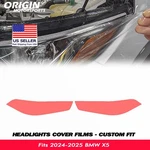 Precut Headlights Protection Clear Covers Bra Film Kit Ppf Fits 2024-2025 Bmw X5. Fixed Price $40.49.