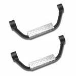 Warrior 55010 6" Drop Step For 3" Nerf Bars Pair Aluminum Diamond Plate. Fixed Price $230.24.