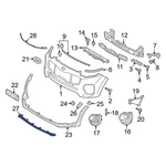 For Kia Sportage 2020-2022 86565D9LB0 Front Lower Bumper Protection Pad. Fixed Price $172.11.