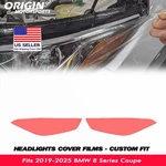 Precut Headlights Protection Clear Covers Bra Fits 2019-2025 Bmw 8 Series Coupe. Fixed Price $40.49.