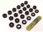 Rugged Ridge Body Mount Kit 22-PIECES Black 1-107BL Fits 97-03 Jeep Wrangler Tj. Fixed Price $289.99.