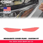 Precut Headlights Protection Clear Covers Bra Film Kit Fits 2024-2025 Bmw M3 Cs. Fixed Price $40.49.