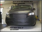 Lebra Front End Mask Cover Fits Kia Sedona 2015-2018 W/o Sensors. Fixed Price $148.99.