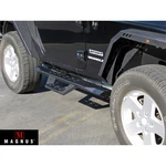 Carbon Steel Both Sides Nerf Bar Rs 2007-2018 Jeep Wrangler Jk 2-DOOR (factor.... Fixed Price $398.27.