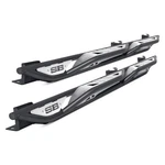 For Toyota 4RUNNER 10-24 Apollo Black Rock Sliders W Chrome Step Boards. Fixed Price $689.99.
