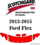 3M Scotchgard Paint Protection Film Series Pre-cut 2013 2014 2015 Ford Flex. Fixed Price $150.00.