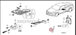 Honda Left Side Sill Protection Tape 08-12 Accord Oem# 74405-TE0-A00. Fixed Price $7.31.