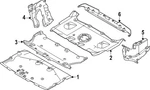 Genuine Bmw Rear Shield 51-75-9-881-669. Fixed Price $66.90.