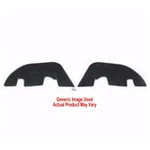 Splash Shield For 1963 Pontiac Lemans Tempest Masticated Rubber Unpainted Inner. Fixed Price $128.42.