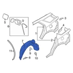 Ford Explorer 20-26 MB5Z78278B51A Rear Left Quarter Panel Splash Shield. Fixed Price $209.51.