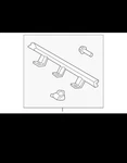 Genuine Ford Inner Bracket EB5Z-3962-B. Fixed Price $67.95.