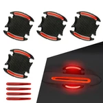 Dawfall PACK-8 Door Handle Bowl Pcs, Red & Carbon Fiber Black. Fixed Price $10.59.