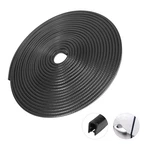 Tylbeang Auto Door Edge Guards,no Glue Car 16.4FT(5M), Black. Fixed Price $12.12.