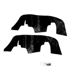 1967 Chevy Impala 2 Dr, 4 A-arm Dust Shield Pair (CP108) Cl Free Shipping. Fixed Price $19.95.