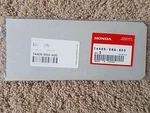 New Nos Oem Honda Civic 2006-2011 74405-SNA-A00 Left Side Sill Protection. Fixed Price $8.99.