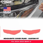Precut Headlights Protection Clear Covers Bra Film Kit Ppf Fits 2024-2025 Bmw I5. Fixed Price $40.49.