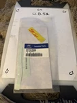 2010-2012 Hyundai Santa Fe 841162B000 Rear Left Stone Guard Genuine Oem. Fixed Price $9.00.