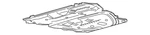 Genuine Ford Radiator Support Splash Shield LX6Z-6775-AC. Fixed Price $661.10.