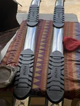Chrome 23710563 Oval Lund Step Bars. Fixed Price $200.00.