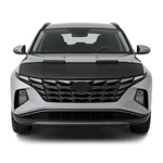 Car Bonnet Mask Hood Bra For Hyundai Tucson 2022-2024 Pre-fl Black Half 1 Pc. Fixed Price $76.99.