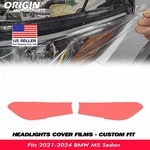 Precut Headlights Protection Clear Covers Bra Film Fits 2021-2024 Bmw M5 Sedan. Fixed Price $40.49.