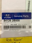 2009-2012 Hyundai Sante Fe Anti-chip Film P/n 84126 2B000 Genuine Oem Part Rh. Fixed Price $20.83.