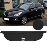 Fits 08-13 Infiniti EX35 EX37 & 14-17 QX50 Rear Cargo Cover Carbon Fiber Texture. Fixed Price $74.99.