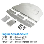 For 11-14 Subaru Wrx Impreza Engine Splash Shield Under Tray Skid Plate Aluminum. Fixed Price $148.22.