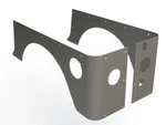 Motobilt Factory Cut Corner Guards For Jeep Tj. Fixed Price $499.16.