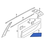 For Kia Niro 2023-2025 87549AT000 Rear Right Stone Guard. Fixed Price $36.02.
