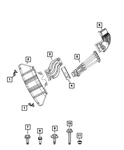 Genuine Mopar Skid Plate Bracket Left 68620987AA. Fixed Price $20.15.