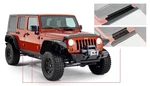 Bushwacker Fits 07-18 Jeep Wrangler Unlimited Trail Armor Rocker Panel Cover. Fixed Price $284.53.