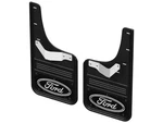 Genuine Ford Splash Guards Rear Pair Black Logo VML3Z-16A550-MB. Fixed Price $191.40.