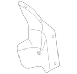 Genuine Ford Rh Wheelhouse Trim 2003-2005 Explorer Mountaineer New Oem. Fixed Price $22.67.
