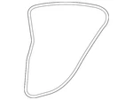 Genuine Mercedes-benz Edge Guard 257-692-24-00-9G44. Fixed Price $145.14.