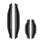 Hqrnyp 4PCS Car Door Anti-collision Strip, Edge Guards, Auto Black. Fixed Price $9.40.