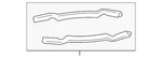 Genuine Honda Color-matched Door-edge Guards 08P20-SWA-1Q0. Fixed Price $77.38.