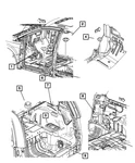 Genuine Mopar Body Stuffer Foam Kit Right 68019104AD. Fixed Price $56.07.