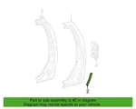 2007-2021 Toyota Tundra 587470C011 Side Panel Protector Right. Fixed Price $8.99.