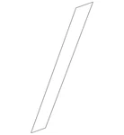 Genuine Nissan Paint Protection Film 82816-1LA0C. Fixed Price $29.29.