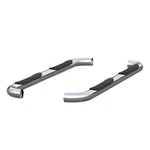 Truck Side Steps Nerf Bars 3" Round Boards Stainless Steel Aries #203025-2. Fixed Price $295.99.