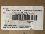 Door Edge Guard 2020-24 Subaru Legacy Outback SOA801P060TR Ice Silver Metallic. Fixed Price $99.95.