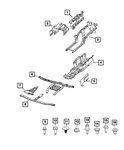 Genuine Mopar Front Skid Plate 68604804AA. Fixed Price $38.19.
