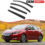 Fits 18-25 Nissan Leaf Window Visors Tape-on Vent Rain Sun Guards Deflector. Fixed Price $32.99.