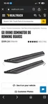 For Toyota Tundra 07-18 Go Rhino 6" Dominator D6 Cab Length Black Running Boards. Fixed Price $400.00.