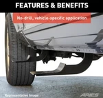 Aries 4504 6 Inch Oval Side Bar Mounting Brackets, Hardware & Manual. Fixed Price $41.99.