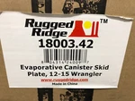 Rugged Ridge 18003.42 Skid Plate Fits 12-18 Wrangler. Fixed Price $114.99.