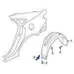 Kia Forte 2019-2024 84157M6000 Rear Left Mud Guard. Fixed Price $30.68.