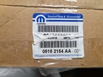 Genuine Mopar Anti-chip Film Front Lower Right 05182154AA. Fixed Price $170.00.