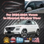 Window Rain Visors In-channel Sun Guards Deflectors For 2020-2024 Hyundai Venue. Fixed Price $57.98.